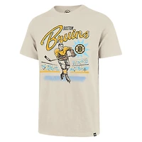 T-shirt de hockey Golden Scrum pour homme, modèle 47 Natural Boston Bruins