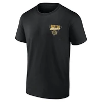 Men's  Black Boston Bruins Net Slap T-Shirt