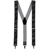 Men's Black Boston Bruins Suspenders