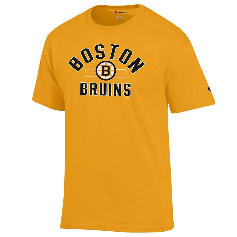 T-shirt Champion Gold Boston Bruins pour homme
