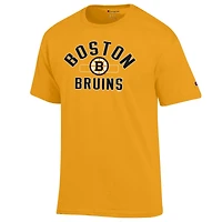 T-shirt Champion Gold Boston Bruins pour homme
