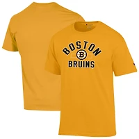 T-shirt Champion Gold Boston Bruins pour homme