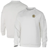 Men's Columbia  White Boston Bruins The Finder Sweatshirt