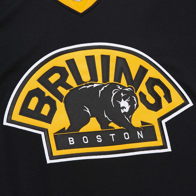Maillot David Pastrnak noir pour homme des Bruins de Boston 2014-15 Power Play