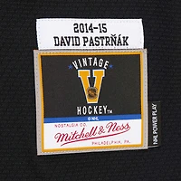 Maillot David Pastrnak noir pour homme des Bruins de Boston 2014-15 Power Play
