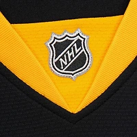 Maillot David Pastrnak noir pour homme des Bruins de Boston 2014-15 Power Play