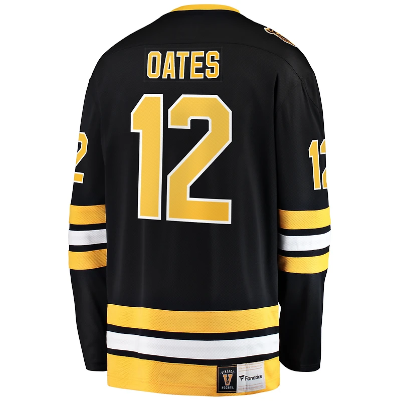 Fanatics pour hommes Adam Oates noir Boston Bruins Premier Breakaway joueur retraité - Maillot