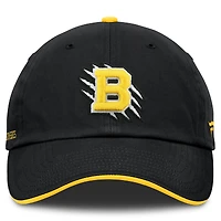 Casquette ajustable authentique professionnelle Fanatics noire Boston Bruins 2026 NHL Stadium Series pour homme