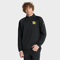 Men's Fanatics Black Boston Bruins 2026 NHL Stadium Series Authentic Pro Quarter-Zip Pullover
