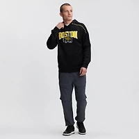 Men's Fanatics Black Boston Bruins 2026 NHL Stadium Series Defender Pullover Hoodie