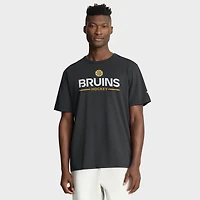 Men's Fanatics Black Boston Bruins Authentic Pro Primary T-Shirt