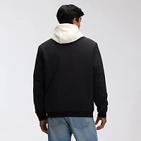 Men's Fanatics Black Boston Bruins Authentic Pro Road Lightweight Full-Zip Bomber Jacket