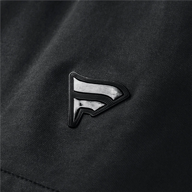 Sweat à capuche manches courtes Fanatics noir authentique des Bruins de Boston pour homme