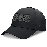 Men's Fanatics Black Boston Bruins Authentic Pro Road Team Code Flex Hat