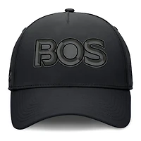 Men's Fanatics Black Boston Bruins Authentic Pro Road Team Code Flex Hat
