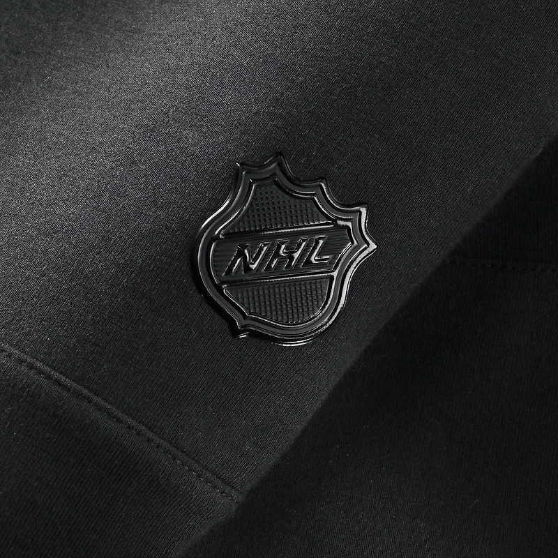 Men's Fanatics Black Boston Bruins Authentic Pro Road Tri-Blend Joggers