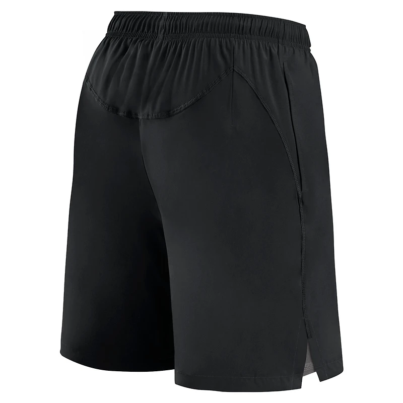 Men's Fanatics  Black Boston Bruins Authentic Pro Tech Shorts