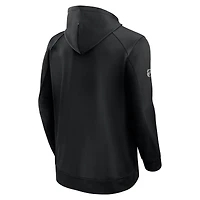 Men's Fanatics Black Boston Bruins Big & Tall Authentic Pro Pullover Hoodie