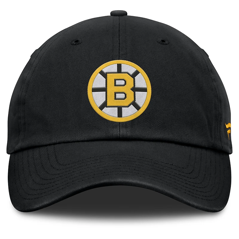 Casquette ajustable Fanatics pour homme, collection Decades des Bruins de Boston, noire