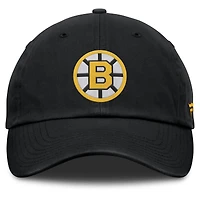 Casquette ajustable Fanatics pour homme, collection Decades des Bruins de Boston, noire