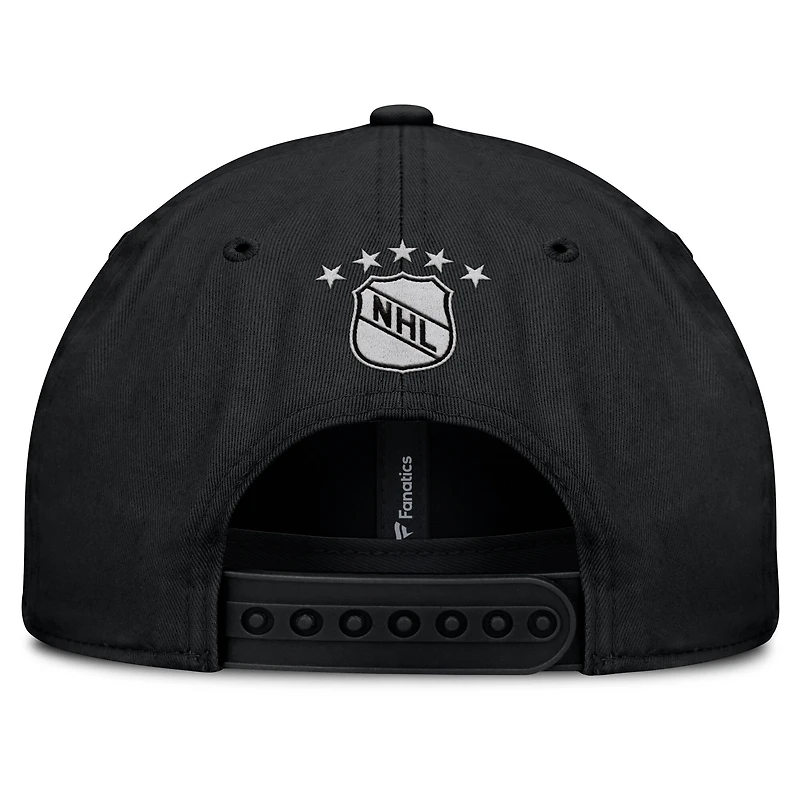 Men's Fanatics Black Boston Bruins Decades Collection Adjustable Hat