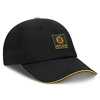 Men's Fanatics Black Boston Bruins Driver Adjustable Hat