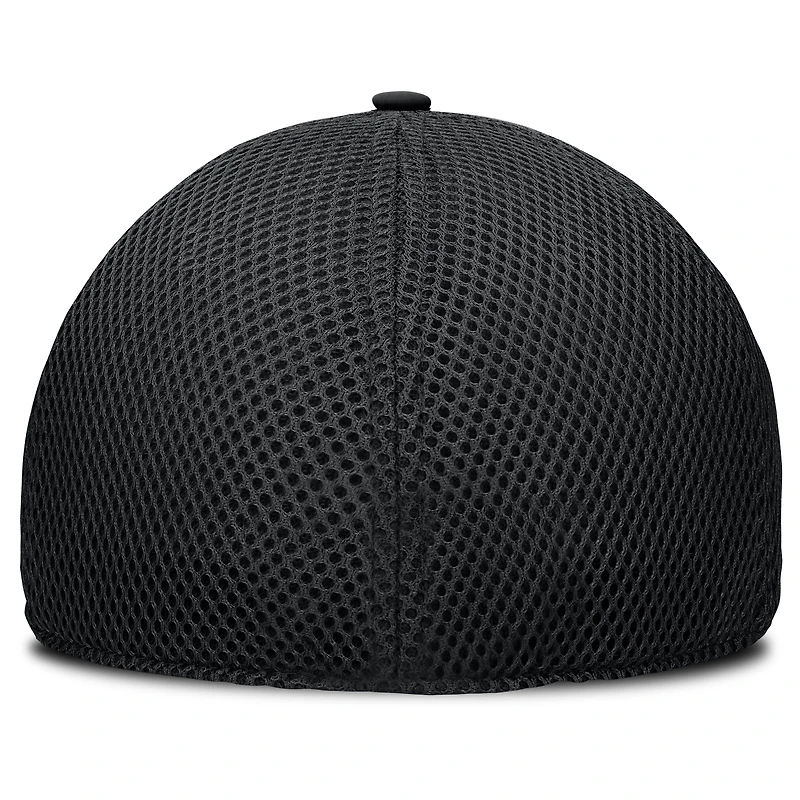 Casquette Fundamental Flex noire pour hommes de Fanatics Boston Bruins