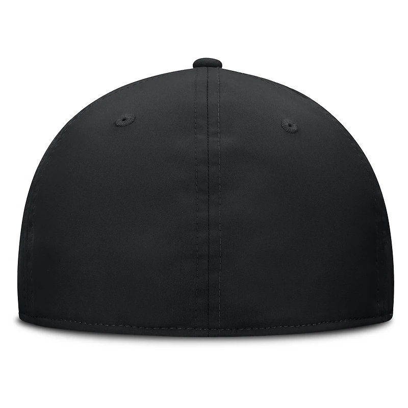 Men's Fanatics Black Boston Bruins Fundamentals Ruck Up Flex Hat