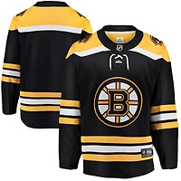 Men's Fanatics Black Boston Bruins Home  Breakaway Jersey