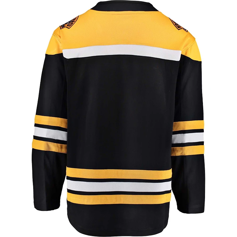 Men's Fanatics Black Boston Bruins Home  Breakaway Jersey