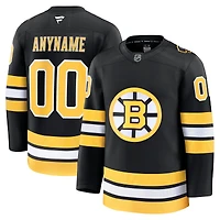 Maillot personnalisé haut de gamme noir Fanatics des Bruins Boston à domicile pour hommes