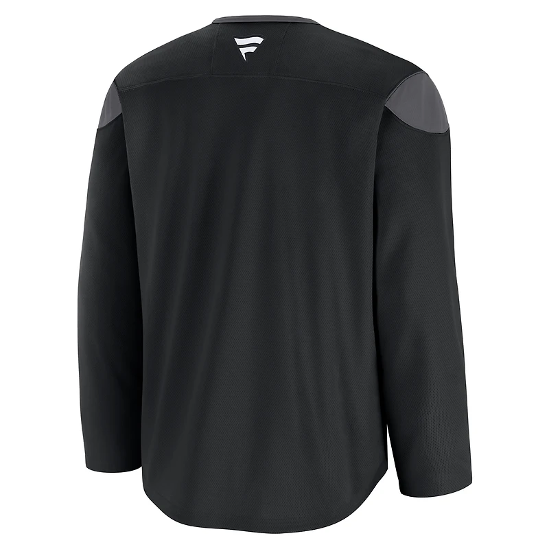 Maillot d'entraînement noir des Bruins de Boston pour hommes (Fanatics