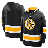 Sweat à capuche polaire noir Fanatics pour hommes des Bruins de Boston Prime Time