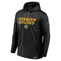 Men's Fanatics Black Boston Bruins Pro Rink Fleece Pullover Hoodie