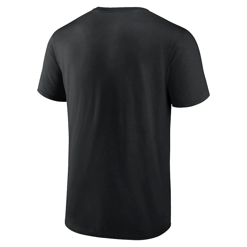 T-shirt noir de caricature joueur des Bruins Boston Fanatics Bobby Orr pour hommes