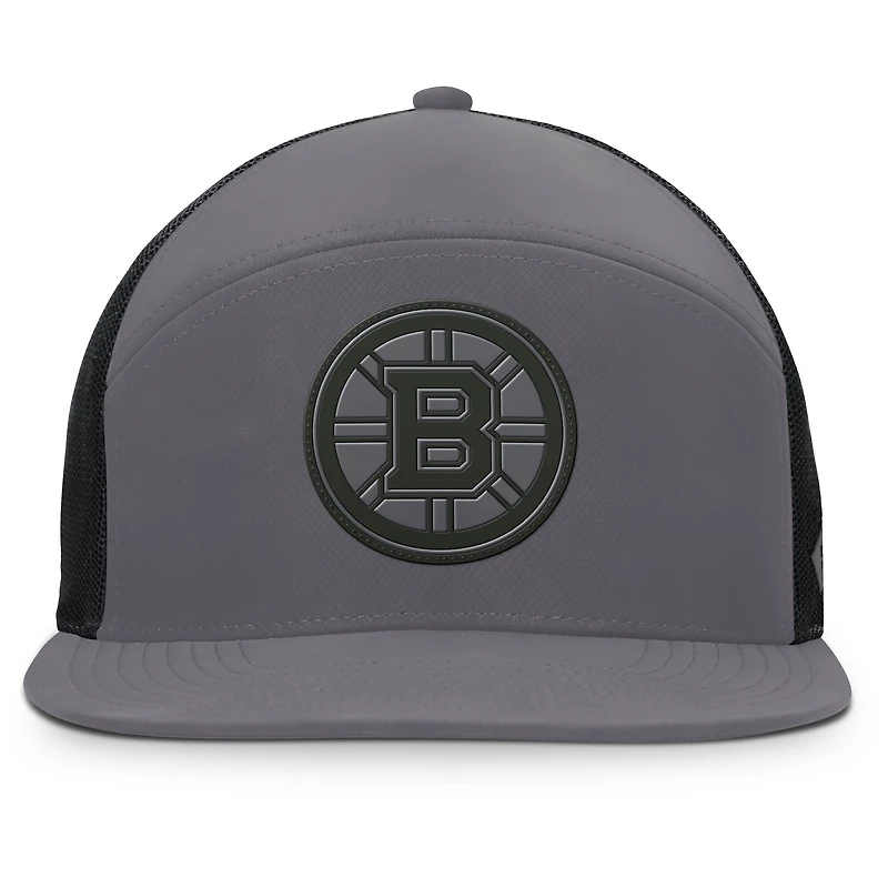 Casquette ajustable Fairweather Boston Bruins pour hommes Fanatics Anthracite