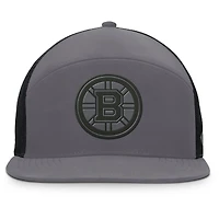 Casquette ajustable Fairweather Boston Bruins pour hommes Fanatics Anthracite