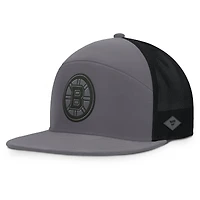 Casquette ajustable Fairweather Boston Bruins pour hommes Fanatics Anthracite