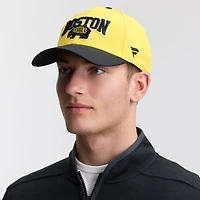 Men's Fanatics  Gold/Black Boston Bruins 2026 NHL Stadium Series Authentic Pro Quick Release Adjustable Hat