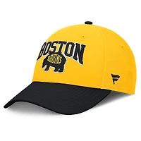 Men's Fanatics  Gold/Black Boston Bruins 2026 NHL Stadium Series Authentic Pro Quick Release Adjustable Hat