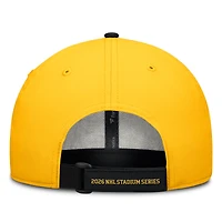 Men's Fanatics  Gold/Black Boston Bruins 2026 NHL Stadium Series Authentic Pro Quick Release Adjustable Hat