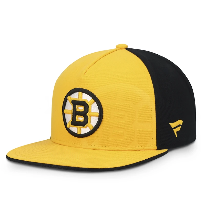 Casquette snapback Fanatics or/noir pour homme