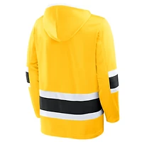 Men's Fanatics Gold Boston Bruins 2026 NHL Stadium Series Lace Up Hoodie