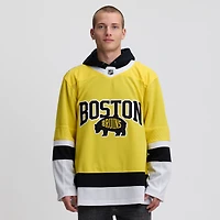 Maillot premium Fanatics jaune Boston Bruins 2026 NHL Stadium Series pour homme