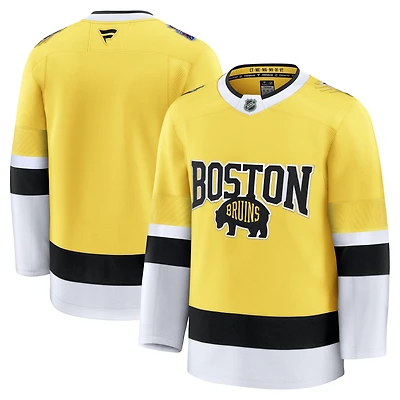 Maillot premium Fanatics jaune Boston Bruins 2026 NHL Stadium Series pour homme