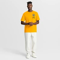 Men's Fanatics  Gold Boston Bruins Crash The Net Legacy T-Shirt
