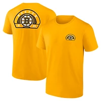 T-shirt Fanatics Gold Valor pour hommes des Bruins de Boston