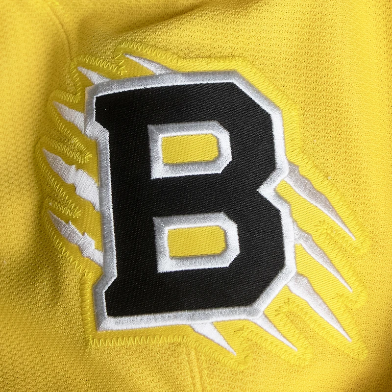 Men's Fanatics Jeremy Swayman Gold Boston Bruins 2026 NHL Stadium Series Premium Jersey