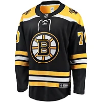 Men's Fanatics Jesper Boqvist Black Boston Bruins Home Breakaway Jersey