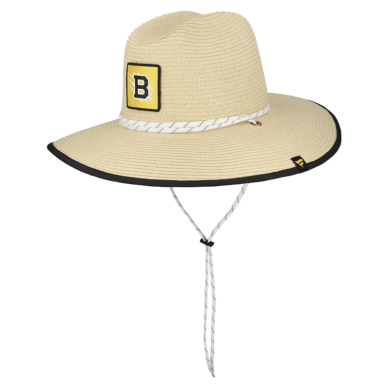 Chapeau de paille Fanatics Natural Boston Bruins Série Stade NHL 2026 pour homme